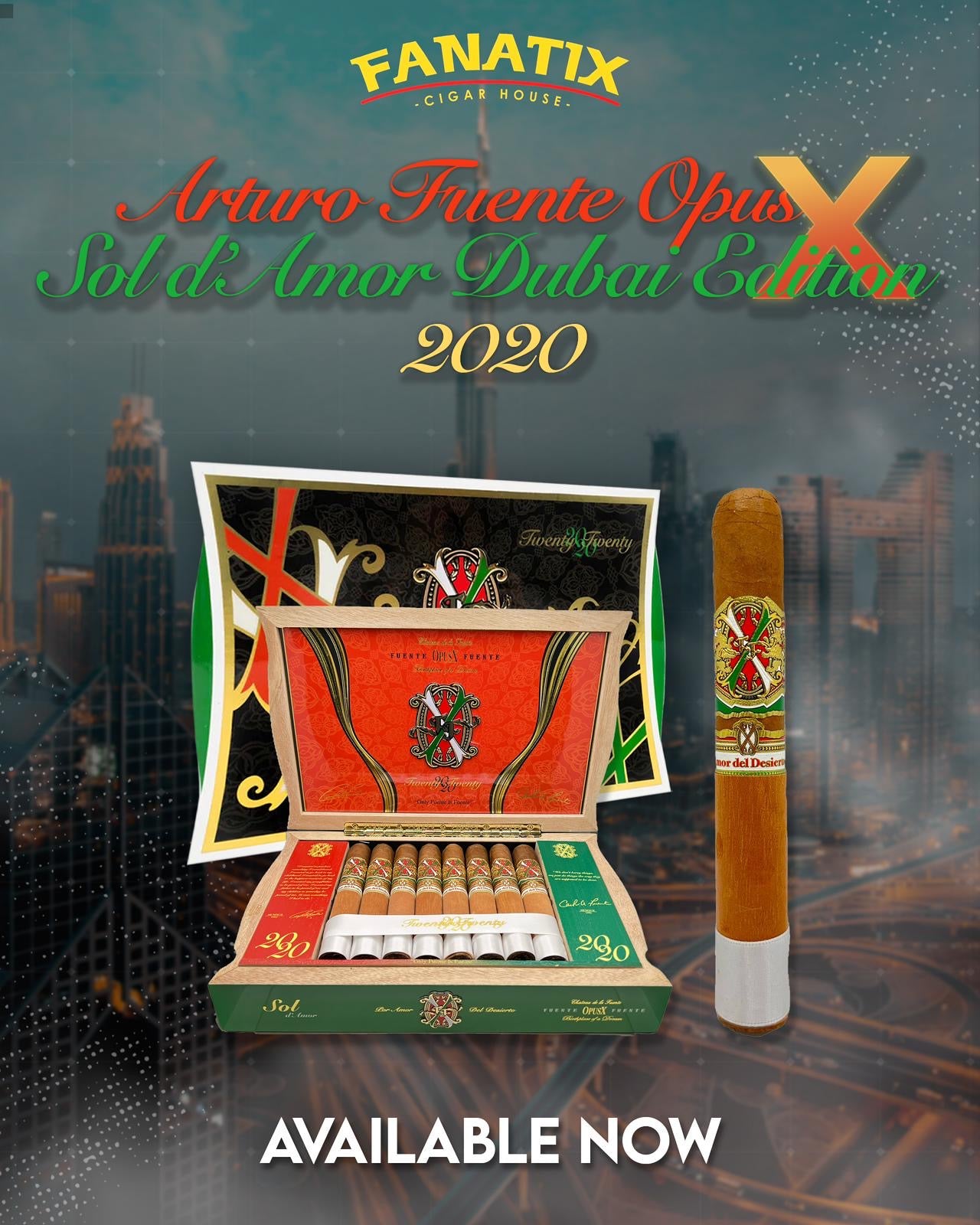 Arturo Fuente Opus X Sol d'Amor Dubai Edition 2020 🇦🇪 – Fanatix
