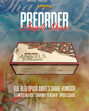 Elie Bleu OpusX Angel’s Share Humidor + 60 Limited Release “Stairway to Heaven” OpusX cigars PLUS FREE GIFT SET