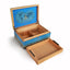 OpusX Society Global Collection Humidor + OpusX Yellow Teju Case
