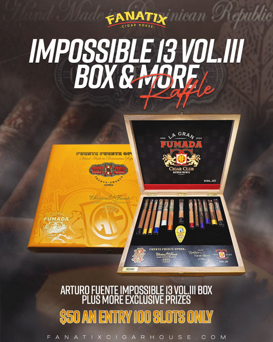 THE IMPOSSIBLE 13 RAFFLE Vol.3🔥