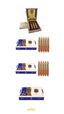 OpusX 20th Anniversary Father & Son (Full Box) + OpusX 20th Anniversary Power of the Dream (Full Box) + OpusX 20th anniversary Believe (Full Box) + OpusX 25th Anniversary Perfecto (10 Pack) + LBMF Vintage Series
